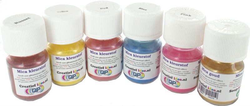 Mica kleuren assortiment Mica kleuren assortiment