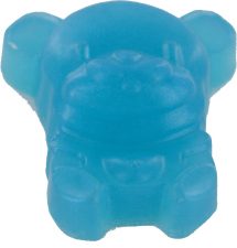 Transparante zeep + blauwe mica Transparante zeep + blauwe mica